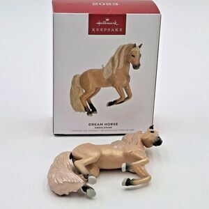 Hallmark 2023 Dream Horse Andalusian Christmas Ornament
